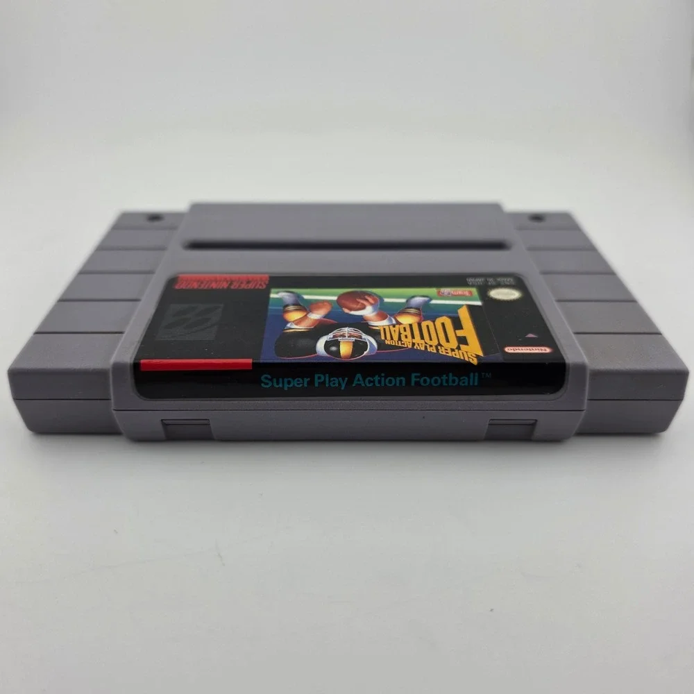 Super Play Action Football‎ SNES Super Nintendo Cartridge Authentic NOT TESTED